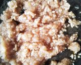 豆腐入り親子丼作り方1写真