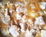 豆腐入り親子丼作り方4写真