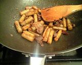 照り照りごぼうWITH豚肉作り方7写真