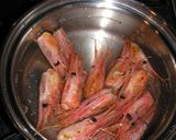 南蛮海老(甘海老)の頭を使ってお味噌汁作り方3写真