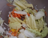 あまり野菜と鮭のクリーム炒め作り方4写真