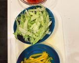 フレッシュ野菜を食べてくださいタコス作り方6写真