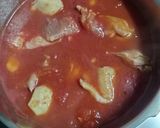 鶏肉とトマトの煮込み（圧力鍋使用）作り方2写真