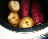 77炊飯器で焼き芋、じゃが芋　おいしいね作り方2写真