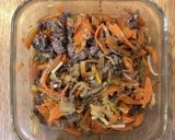 すき煮と菜飯のお弁当 200210作り方7写真