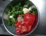 サラダ菜のツナサラダ作り方3写真