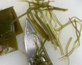 出汁がら昆布で自家製切り昆布作り方4写真