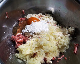 和風煮込みハンバーグ☆焼き長ネギも一緒に作り方3写真