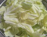 厚揚げとキャベツの煮物作り方2写真
