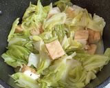 厚揚げとキャベツの煮物作り方8写真