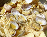 アサリときのこのバター醤油風　酒蒸し♡作り方10写真
