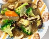 根菜和風ビビンバ味炒め温野菜サラダ作り方15写真