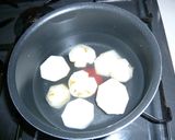 里芋の豚肉巻き焼き甘辛だれ作り方1写真
