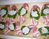里芋の豚肉巻き焼き甘辛だれ作り方2写真