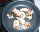 里芋の豚肉巻き焼き甘辛だれ作り方5写真