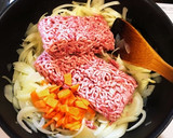 我が家の定番♪ひき肉のオムレツ作り方3写真