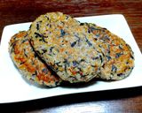 凄くヘルシー!鶏と大豆ミートのハンバーグ作り方4写真
