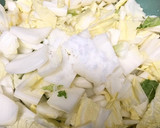 白菜と筍と豚肉の塩あんかけごはん作り方3写真