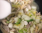 白菜と筍と豚肉の塩あんかけごはん作り方13写真