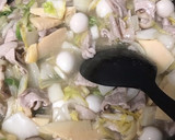 白菜と筍と豚肉の塩あんかけごはん作り方14写真