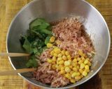 ごま油香る！チンゲン菜とツナ缶の和え物作り方4写真