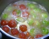 簡単！芽キャベツのお味噌汁☆バター風味作り方3写真