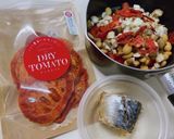 鯖水煮缶☆サバと大豆のトマト煮作り方3写真