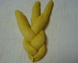 みつ編みパンでカボチャ食パン♪作り方7写真