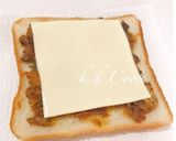 サバみそ缶でおかず食パン♪作り方3写真