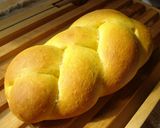 みつ編みパンでカボチャ食パン♪作り方10写真