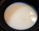 無限ホウレン草活用①　ミルクソース作り方1写真