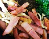 野菜も食べよう(*^▽^)/カルボナーラ作り方2写真