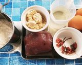 桜あん・シフォンケーキ（炊飯器）作り方1写真