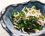 5分で完成♪ピーマンとしらすの塩昆布炒め作り方3写真