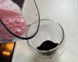 可愛い♡簡単チョコレートと苺のスムージー作り方4写真