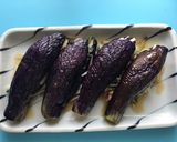 丸ごと揚げ茄子を豪快に　ガブリ！作り方8写真