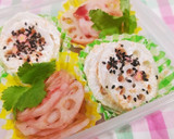 れんこんで2品！プチマヨと梅ごましお作り方10写真