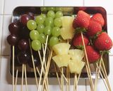 お誕生日・記念日に ＊フルーツブーケ＊作り方2写真
