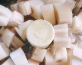 蒸し焼きすりみキノコあんかけ作り方4写真