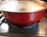 水菜溢れる梅とワカメのパスタ作り方12写真