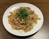 香り豊かなきのこの和風スパゲティ作り方23写真