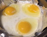 半熟とろ〜り 目玉焼き クックパー使用作り方1写真