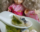 リカちゃん♡ネギと とびうおの鍋(葱王)作り方15写真