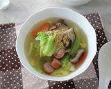 簡単！春キャベツの中華スープ作り方4写真