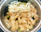ネギと油揚げとワカメのお味噌汁作り方3写真