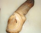 みる貝の刺身(Geoduck)作り方2写真