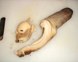 みる貝の刺身(Geoduck)作り方3写真