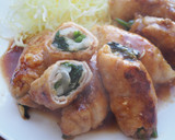 白菜・ほうれん草の肉巻き照り焼き♪作り方8写真