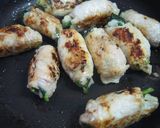 白菜・ほうれん草の肉巻き照り焼き♪作り方6写真