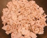 タレ旨！豚バラ切落しで、サムギョプサル丼作り方2写真